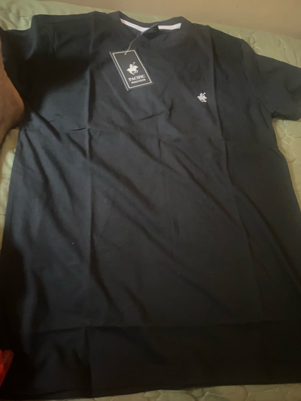 Pacific Professional Men's Black V-Neck Short Sleeve Tee